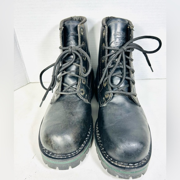 High Sierra Leather Steel Toe Bailey Boots Size 9 M Preowned. - Picture 4 of 8